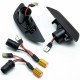 Set de 2 Lampi semnalizare laterala LED fumurii pentru Opel Mokka, Mokka X, Chevrolet Trax din 2012