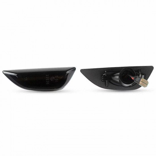 Set de 2 Lampi semnalizare laterala LED fumurii pentru Opel Mokka, Mokka X, Chevrolet Trax din 2012