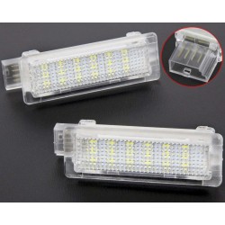Set de 2 lampi LED iluminat interior picioare/pedale pentru  BMW i3, X1 E84, E48, X3 F25, X4 F26
