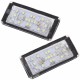 Set de 2 Lampi numar LED BMW Seria 7 E65, E66, E67 facelift