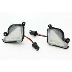 Set de 2 Lampi LED sub-oglinda (Puddle Lights) pentru Skoda Octavia 2, II 3, III Superb 2, II