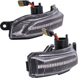 Set de 2 Lampi semnalizare oglinda LED pentru Skoda Fabia III din 2014-2021, Rapid NH din 06.2015, Seat Toledo NH din 10.2015