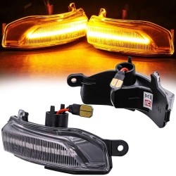 Set de 2 Lampi semnalizare oglinda LED pentru Skoda Fabia III din 2014-2021, Rapid NH din 06.2015, Seat Toledo NH din 10.2015