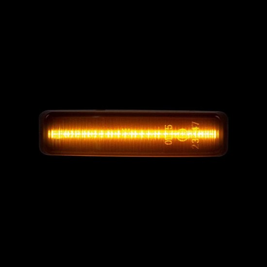 Set de 2 Lampi semnalizare aripi/laterala LED fumurii pentru BMW E39 Berlina/Break din 1994-2004