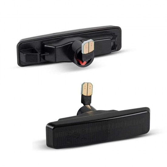 Set de 2 Lampi semnalizare aripi/laterala LED fumurii pentru BMW E39 Berlina/Break din 1994-2004