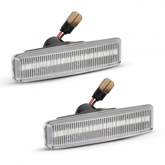 Set de 2 Lampi semnalizare aripi/laterala LED pentru BMW E39 Berlina/Break din 1994-2004