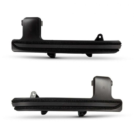 Set de 2 Lampi semnalizare oglinda LED fumurii pentru Mazda CX-9 din 2016, CX-5 II, 2 din 2017