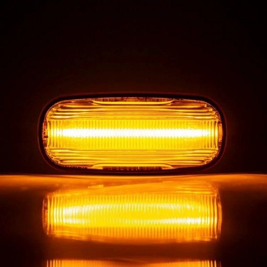Set de 2 Lampi semnalizare laterala/aripi LED pentru Land Rover Discovery 2, Freelander 1, Defender, Rover 45, 75