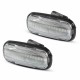 Set de 2 Lampi semnalizare laterala/aripi LED pentru Land Rover Discovery 2, Freelander 1, Defender, Rover 45, 75