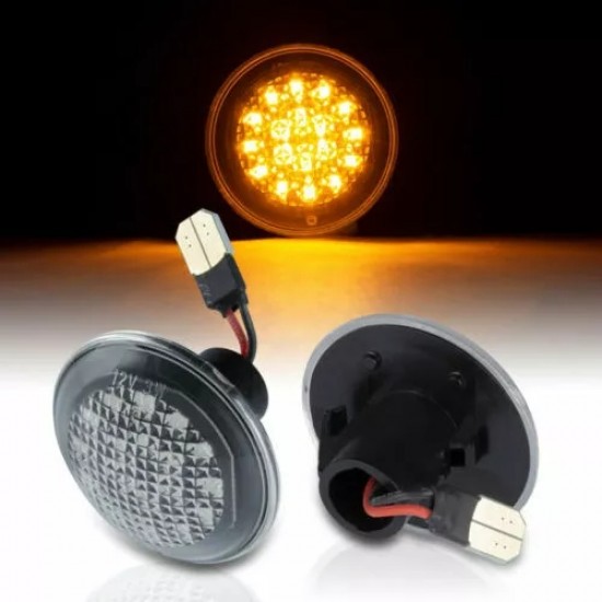 Set de 2 Lampi semnalizare laterala/aripi LED pentru Land Rover Range Rover 3, III din 2002-2012