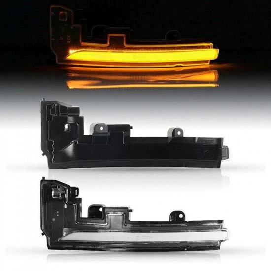 Set de 2 Lampi semnalizare oglinda LED pentru Land Rover Discovery IV din 2013-2017, Range Rover Sport L494, Range Rover IV (L405), Evoque 2012-2013 prefacelift