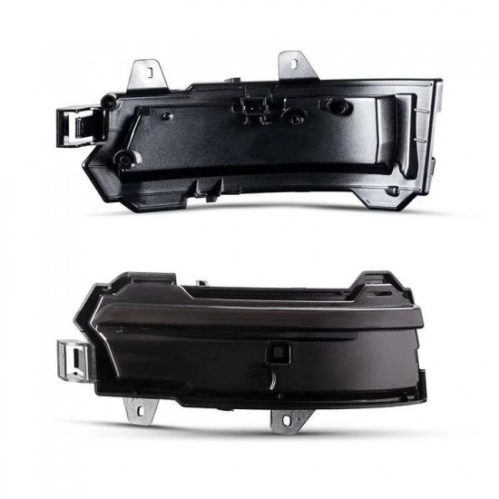 Set de 2 Lampi semnalizare oglinda LED fumurii pentru Land Rover Range Rover Evoque din 2015-2018, Velar din 2017