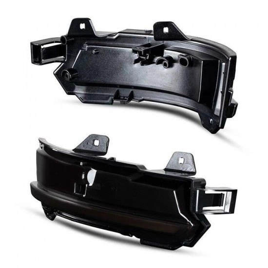 Set de 2 Lampi semnalizare oglinda LED fumurii pentru Land Rover Range Rover Evoque din 2015-2018, Velar din 2017