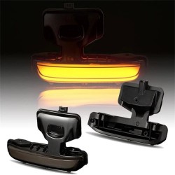 Set de 2 Lampi semnalizare oglinda LED fumurii pentru Land Rover Defender 60 L663 din 2020