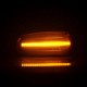 Set de 2 Lampi semnalizare laterala/aripi LED fumurii pentru Mercedes C-Class W202, S202 din 1996-2000