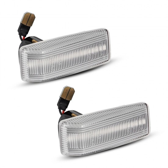 Set de 2 Lampi semnalizare laterala LED pentru Mercedes W124, S124, W201, W202, S202, W140, R107, R129