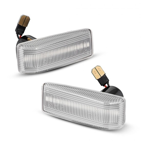 Set de 2 Lampi semnalizare laterala LED pentru Mercedes W124, S124, W201, W202, S202, W140, R107, R129