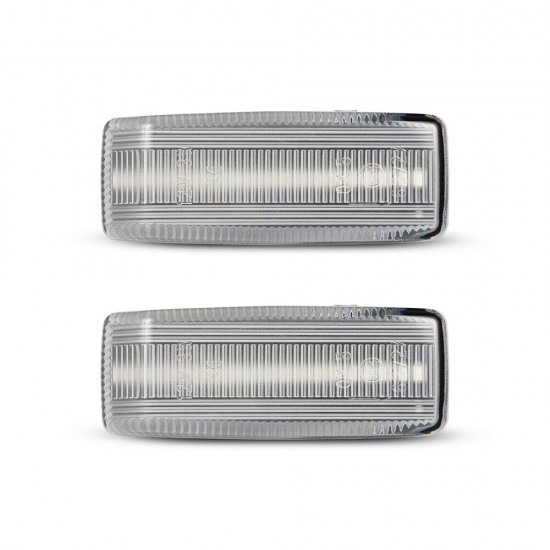 Set de 2 Lampi semnalizare laterala LED pentru Mercedes W124, S124, W201, W202, S202, W140, R107, R129