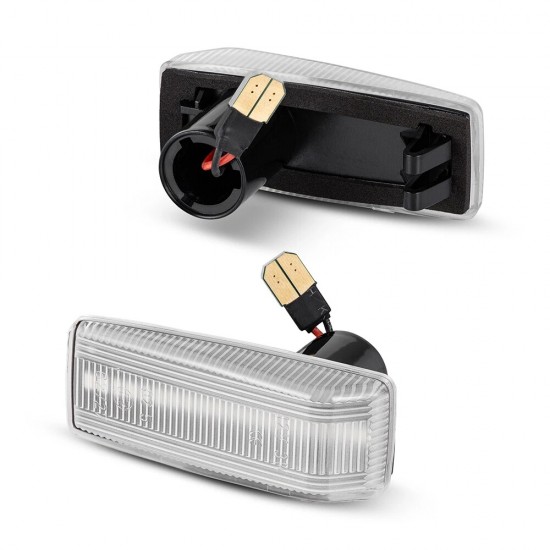 Set de 2 Lampi semnalizare laterala LED pentru Mercedes W124, S124, W201, W202, S202, W140, R107, R129