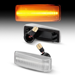 Set de 2 Lampi semnalizare laterala LED pentru Mercedes W124, S124, W201, W202, S202, W140, R107, R129