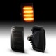 Set de 2 Lampi semnalizare oglinda LED fumurii pentru Fiat Ducato 250 din 2006, Opel Movano C din 2021, Citroen Jumper din 2006, Peugeot Boxer din 2006