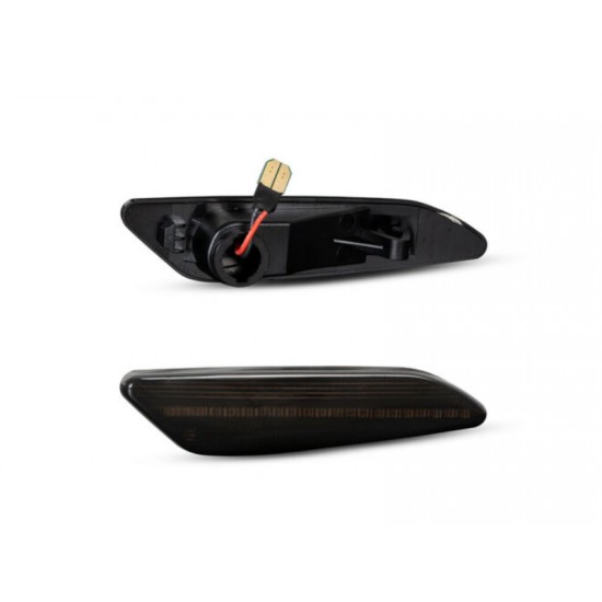 Lampi semnalizare aripi/laterala LED fumurii pentru Fiat Tipo din 2015, Alfa Romeo 147, 156, Lancia Delta, Ypsilon