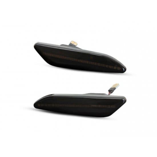 Lampi semnalizare aripi/laterala LED fumurii pentru Fiat Tipo din 2015, Alfa Romeo 147, 156, Lancia Delta, Ypsilon