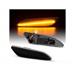 Lampi semnalizare aripi/laterala LED fumurii pentru Fiat Tipo din 2015, Alfa Romeo 147, 156, Lancia Delta, Ypsilon