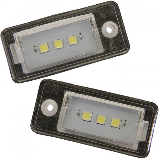 Lampi numar LED premium pentru Audi A4 B6, B7, A6 C6, A3, A5, A8, Q7