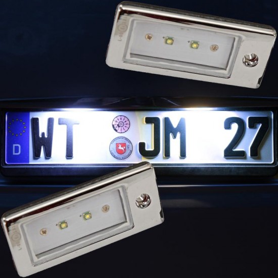 Lampi numar LED CREE premium pentru Audi A4 B6,B7, A6 C6, A3, A5, A8, Q7