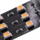 Set de 2 placi cu module LED lumina calda interior pentru Audi A1, A3, A4 B6,B7,B8, B9, A5, A6 C6, C7, C8, A8, Q2, Q3, Q5, Q7