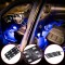 Set de 2 placi cu module LED lumina albastra interior pentru Porsche Macan, Cayenne, Panamera, 911 Carrera