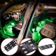 Set de 2 placi cu module LED lumina verde interior pentru  Skoda Fabia, Kamiq, Karoq, Kodiaq, Octavia 2,3,4, Rapid, Scala, Superb