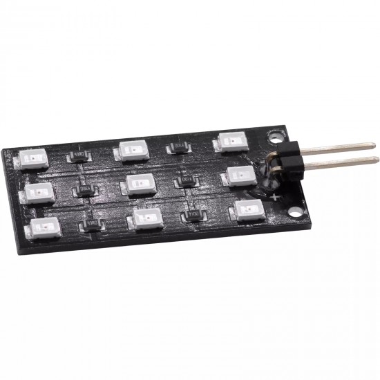 Set de 2 placi cu module LED lumina verde interior pentru  Skoda Fabia, Kamiq, Karoq, Kodiaq, Octavia 2,3,4, Rapid, Scala, Superb
