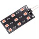 Set de 2 placi cu module LED lumina roz interior pentru Audi A1, A3, A4 B6,B7,B8, B9, A5, A6 C6, C7, C8, A8, Q2, Q3, Q5, Q7