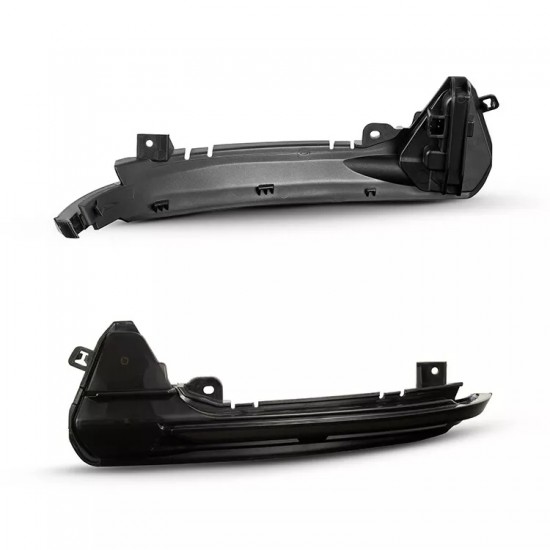 Set de 2 Lampi semnalizare oglinda LED fumurii pentru Audi A6 C7 din 2011-2018