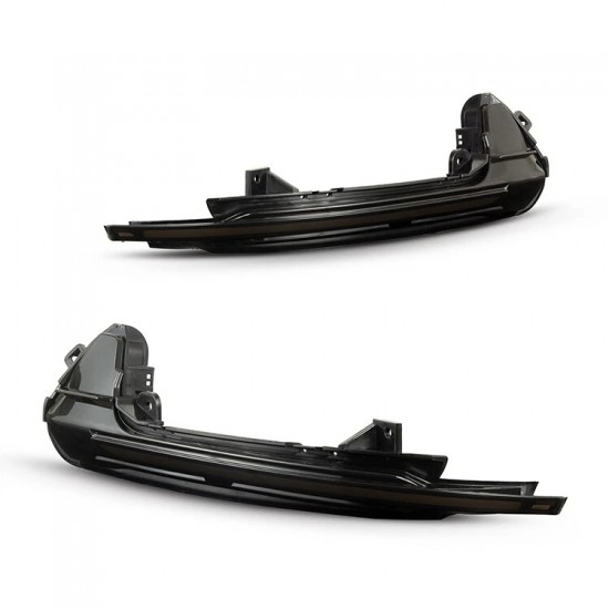 Set de 2 Lampi semnalizare oglinda LED fumurii pentru Audi A6 C7 din 2011-2018