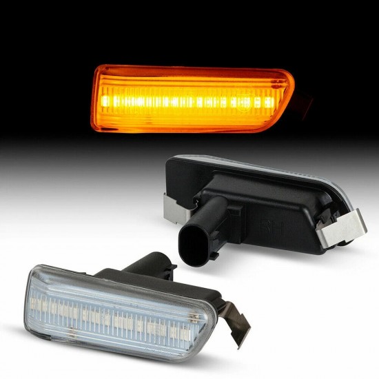 Set de 2 Lampi semnalizare laterala LED pentru Audi A8 D3 din 2002-2007