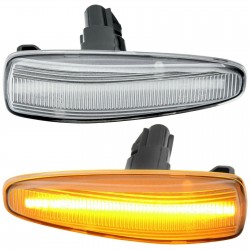 Set de 2 Lampi semnalizare laterala LED pentru Mitsubishi Outlander II, 2, III, 3, Lancer VIII. 8, ASX