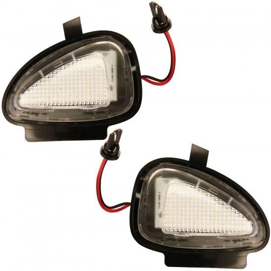 Set de 2 Lampi LED sub-oglinda (Puddle Lights) pentru VW Golf 6 hatchback/Break, Touran 1T3 din 2010-2015