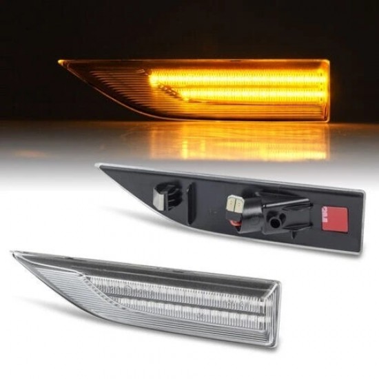 Set de 2 Lampi semnalizare laterala LED pentru VW T6 Transporter/Multivan din 2015-2019