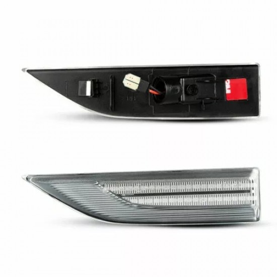 Set de 2 Lampi semnalizare laterala/aripi LED pentru VW Caddy IV, 4 din 2015-2020