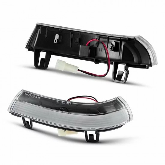 Set de 2 Lampi semnalizare oglinda LED pentru VW Eos, Golf 5, 6, Plus, Jetta III, Passat B5, B6, VW Sharan I, Seat Alhambra I, Skoda Superb