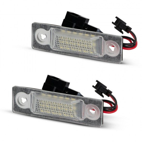  Lampi numar LED pentru VW Sharan I, Seat Alhambra I 2000-2010