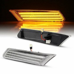 Set de 2 Lampi semnalizare laterala LED pentru Porsche 911 din 2005-2012, Boxster, Cayman din 2005-2008