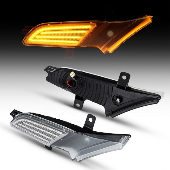 Set de 2 Lampi semnalizare laterala LED pentru Porsche Cayenne 9PA din 02/2007-2010