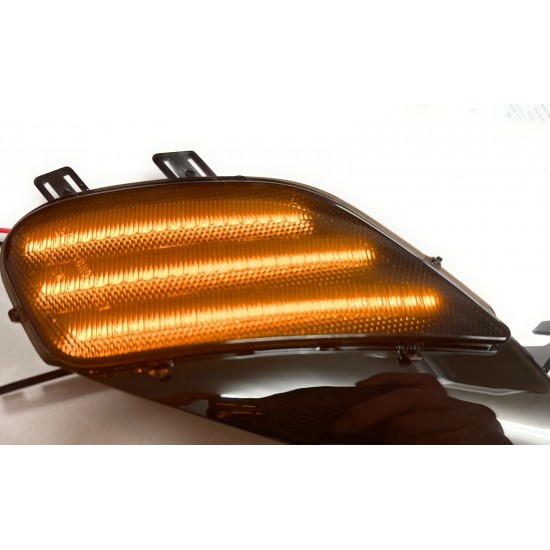 Set de 2 Lampi semnalizare laterala LED fumurii pentru Porsche Cayenne 2002-01/2007