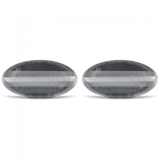 Set de 2 Lampi semnalizare laterala LED pentru Citroen C1, C2, C3, C4 Cactus, C5, C6, Berlingo, Jumpy, Spacetourer, Xsara
