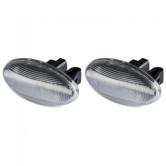 Set de 2 Lampi semnalizare laterala LED pentru Citroen C1, C2, C3, C4 Cactus, C5, C6, Berlingo, Jumpy, Spacetourer, Xsara