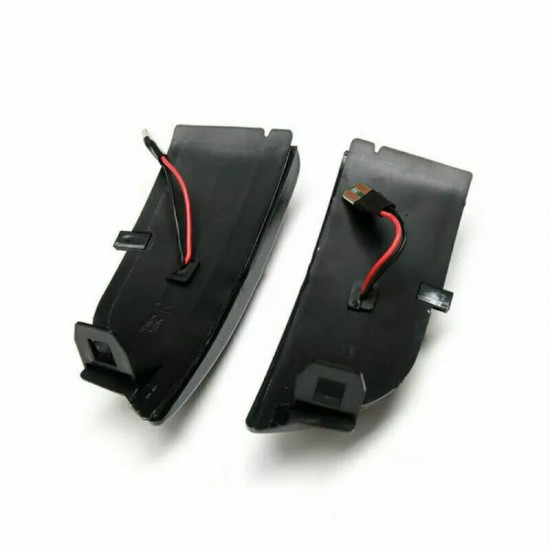 Set de 2 Lampi semnalizare oglinda LED fumurii pentru Ford Ranger, Raptor din 2012-2019